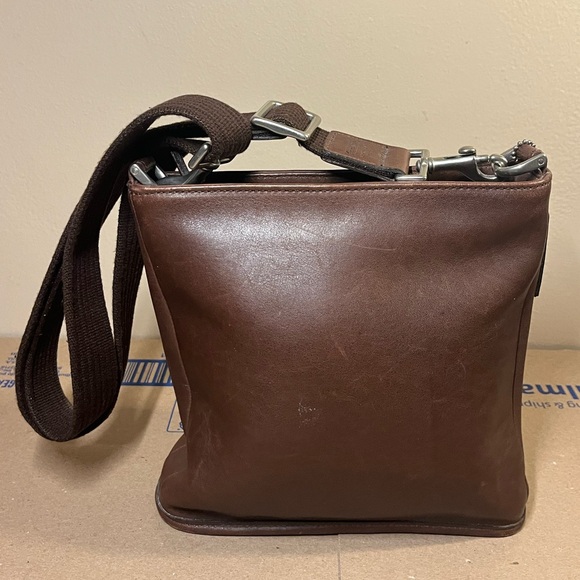Coach Vintage Crossbody Messenger Bag Purse 9433 Brown - Picture 1 of 10